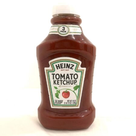 Heinz Tomato Ketchup – Classic Rich and Tangy Tomato Sauce – 1250g Bottle, Perfect for Fries, Burgers, Hot Dogs, and Family Meals